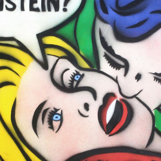 PLAGIARISM (ON A BOX CANVAS).