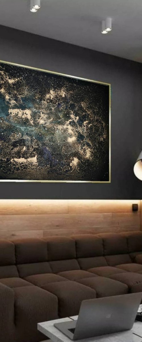 Space in Time  (100x150cm) by Eleni Denart