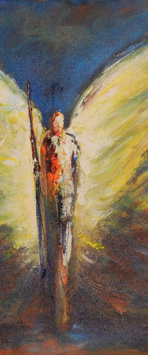 Faithful Angel 20x16 by BenWill