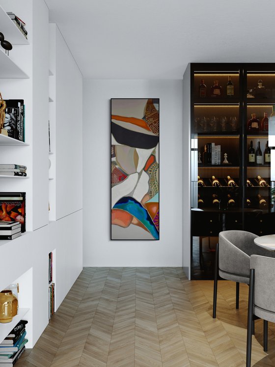 Geometric abstraction #13