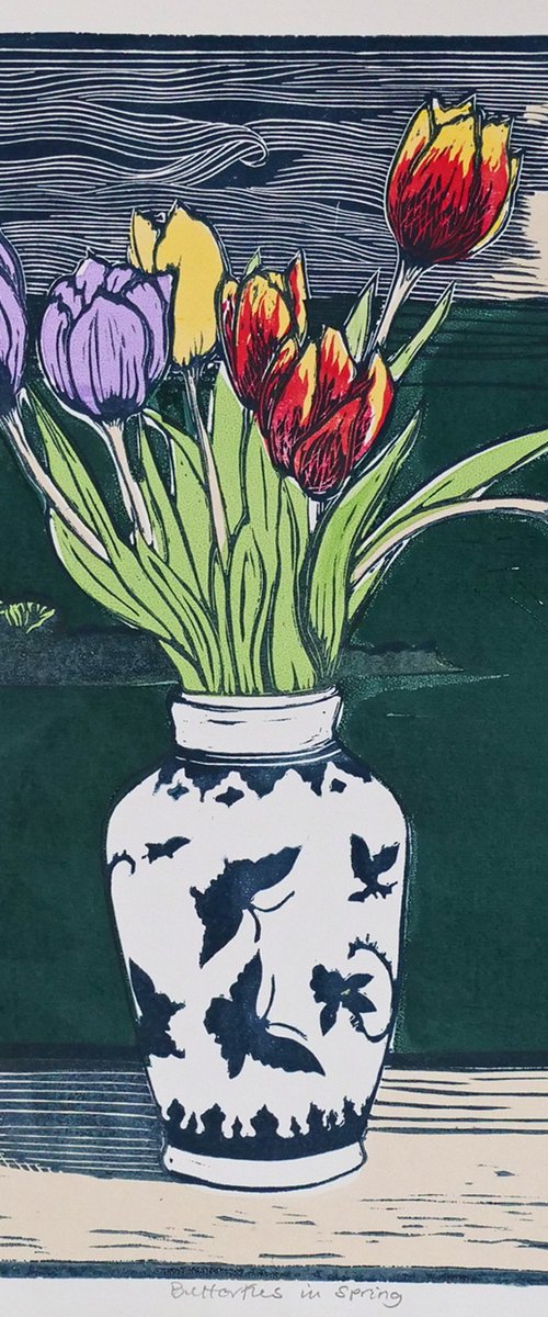 Butterflies in Spring by Keith Alexander