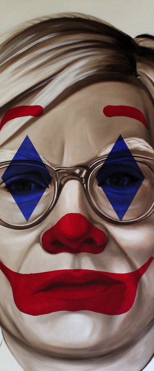 Warhol as the Joker by Mathew Halpin