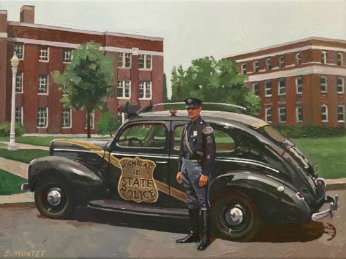 " Michigan state police " by Benoit Montet