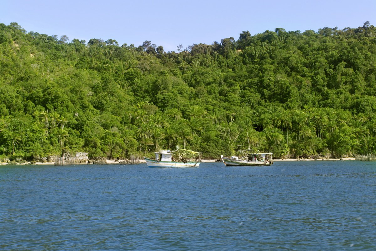 Photorealistic Landscape Photograph By Chiara Vignudelli, 18 X 12, Quiet Anchorage, Original Artwork