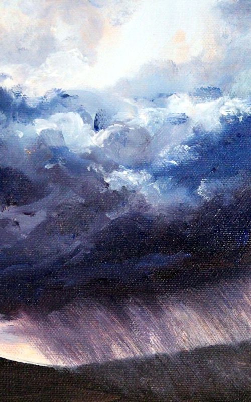 Rainy clouds by Kate Lesinska