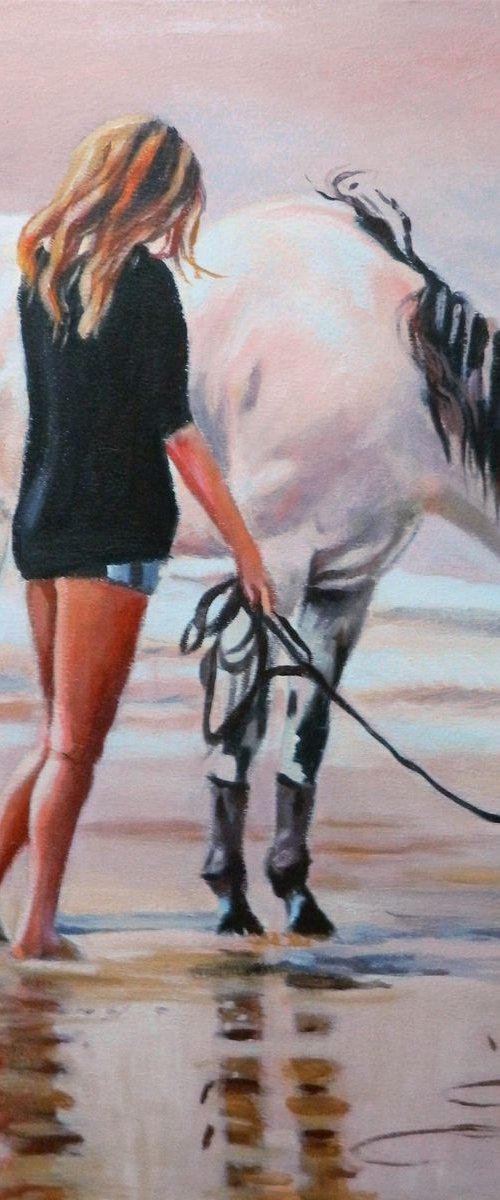 By the sea by Magdalena Palega