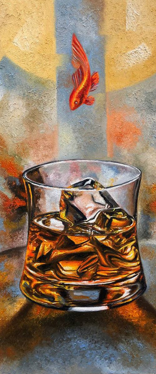 Glass of whiskey by Serhii Voichenko