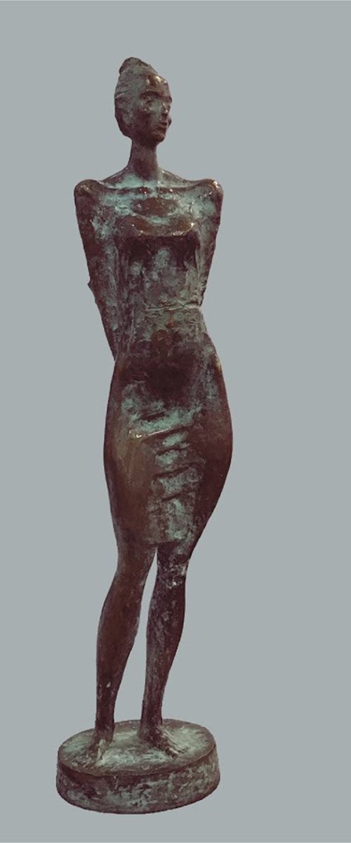 Sima(35x10x10cm, bronze) by Grigor Darbinyan