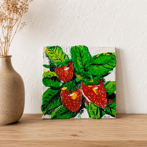 Red Strawberries from the Marchfeld