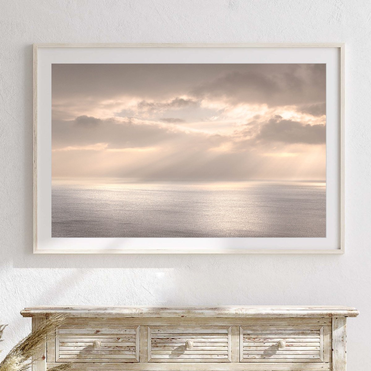 Impressionistic Landscape Photograph By Lynne Douglas, 52 X 36", A Little Piece Of Heaven, Original Artwork