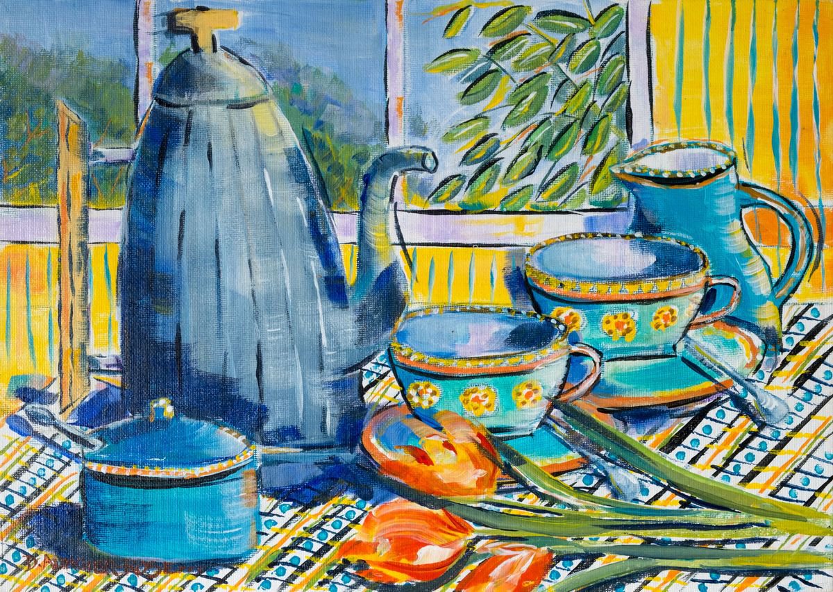 SPRINGTIME COFFEE by Diana Aungier-Rose