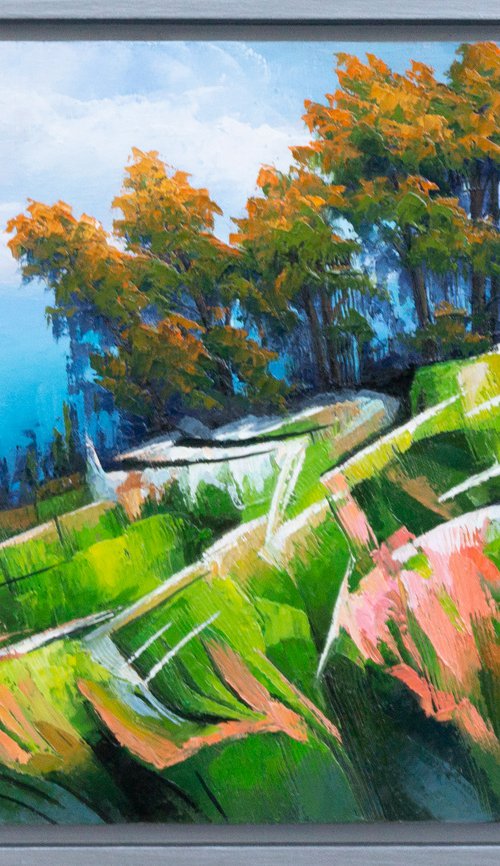 TREES ABOVE THE SEA by Oleksii Vylusk
