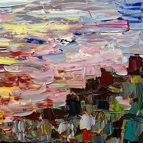 Passaggio al tramonto