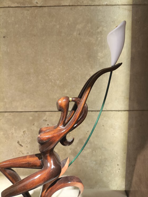 Dancer with a Lily