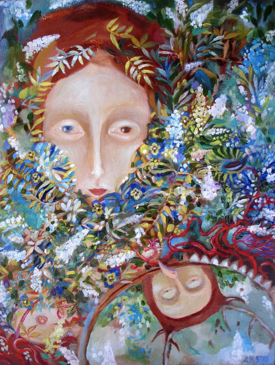 Behind the mirror by Aurelija Kairyte-Smolianskiene