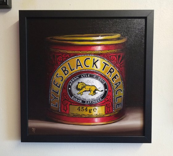 Lyles Black treacle, still life