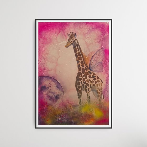 Whimsical Giraffe