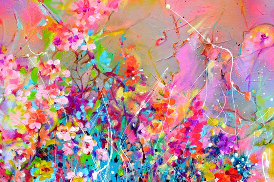 Cherry Blossom Dancing in my Garden