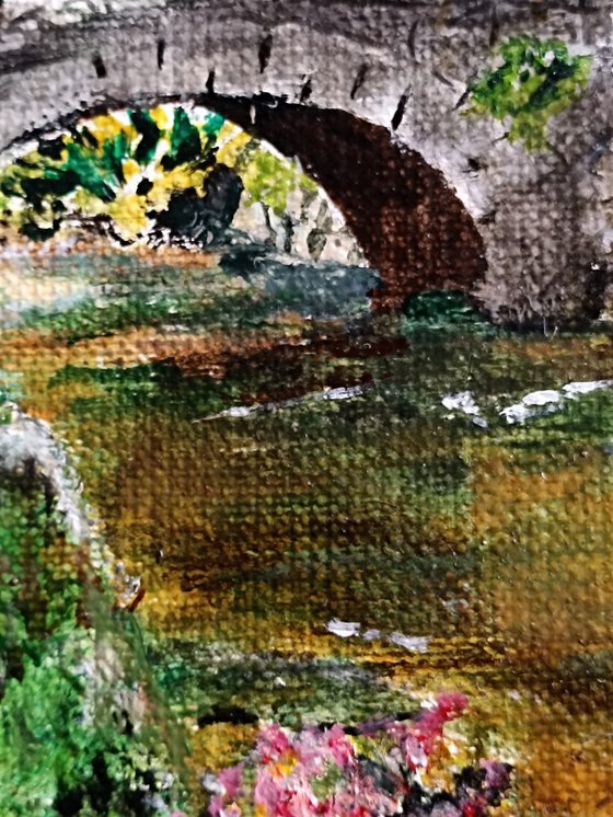 Little house and a River
