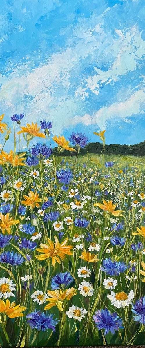 The Meadow at Blean by Colette Baumback