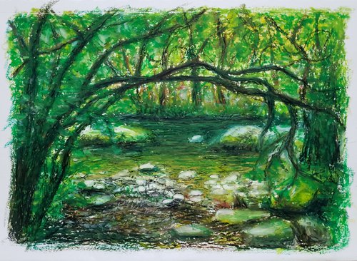 Bushkill Creek by Linda Wallentine