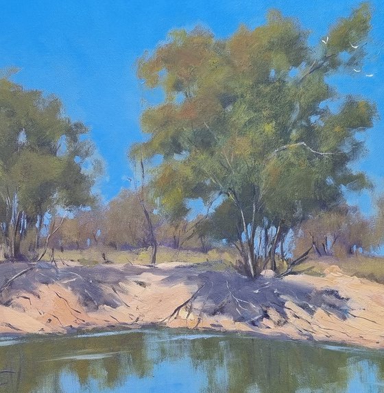 SOLD Outback Waterhole