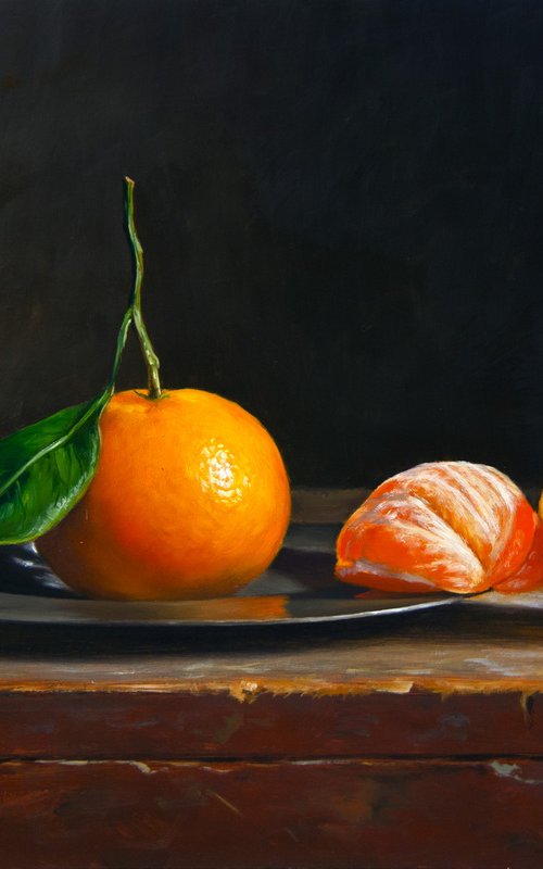 Mandarin, ready and peeled by Mayrig Simonjan