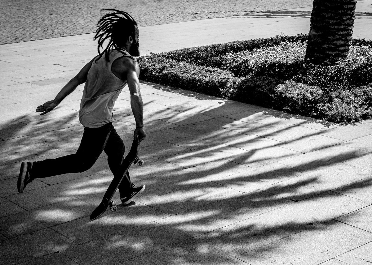 Skater -Praca de Gomes Teixeira. Porto by Stephen Hodgetts Photography