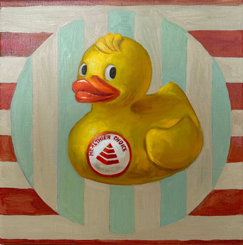 Rubber duck. Healthier choice by Anna Bogushevskaya