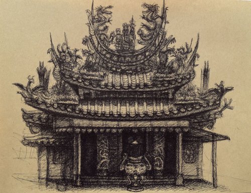 Temple, San Chong by David Lloyd