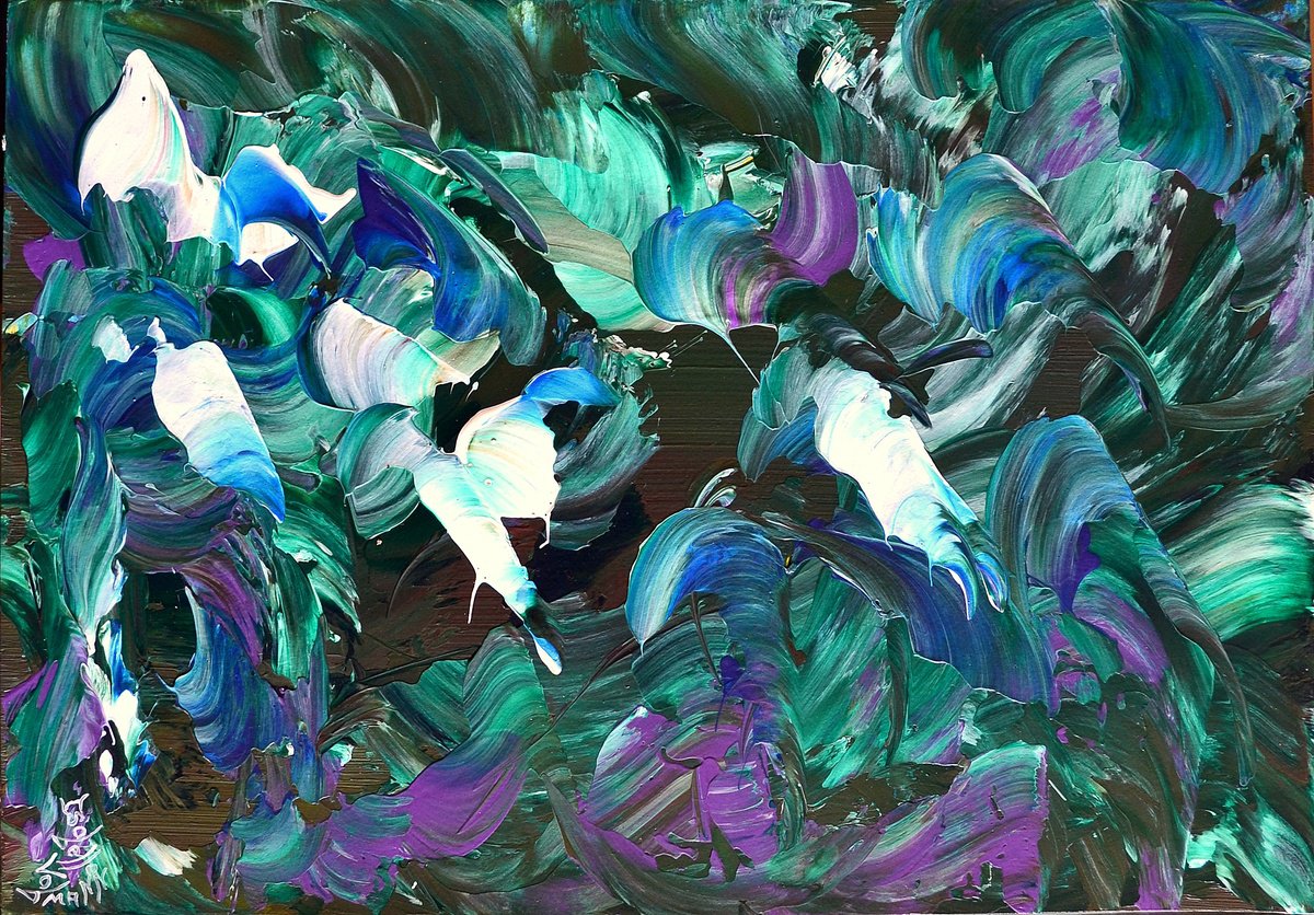  Into The Green By Isabelle Vobmann, 17 X 12, Artwork For Sale On Artfinder