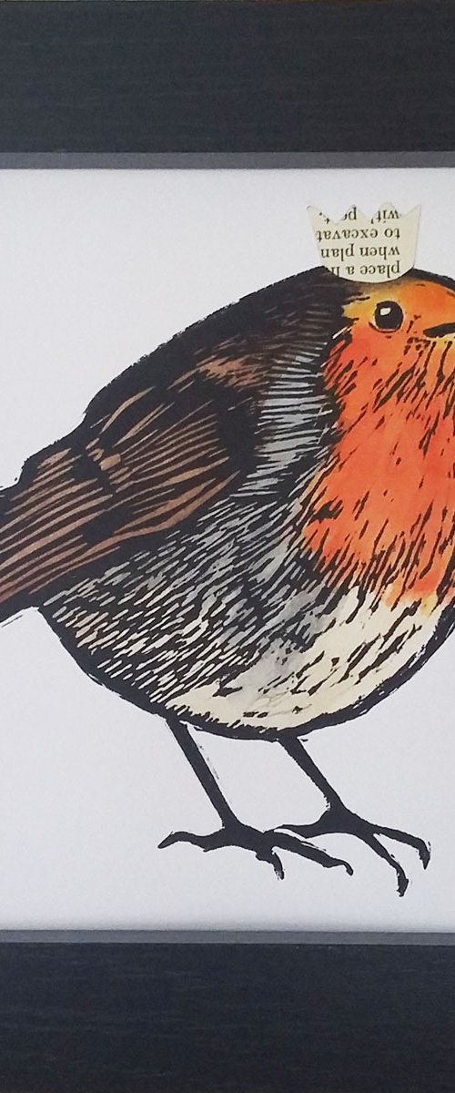 Red Red Robin by Carolynne Coulson