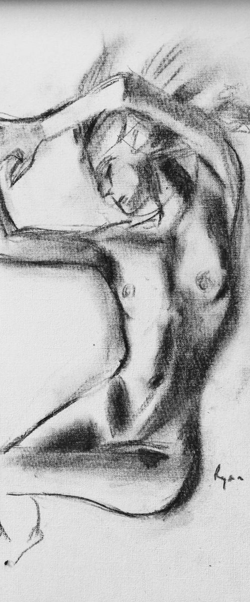 Woman Study - Female Form Study - Nude Picture - Nude Artwork by Ryan  Louder