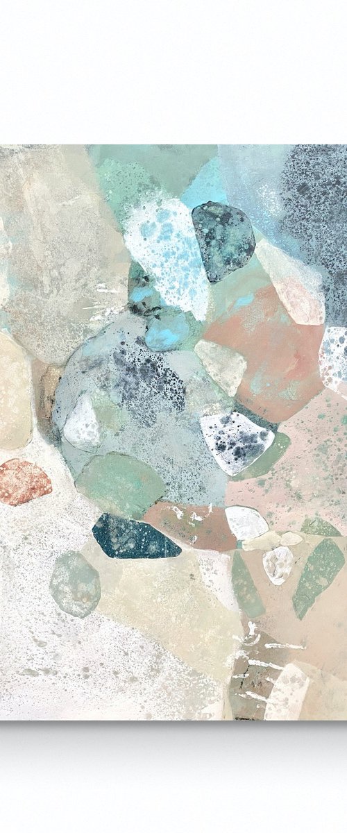 Small stones and clear water by Cristina Dalla Valentina