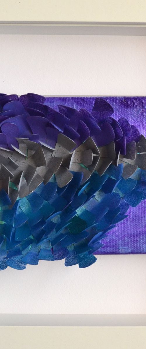 Saltwater blue - 3 by Swapna Namboodiri