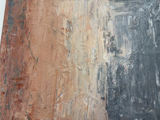 „Where silence dwells“ 100x45x2 cm