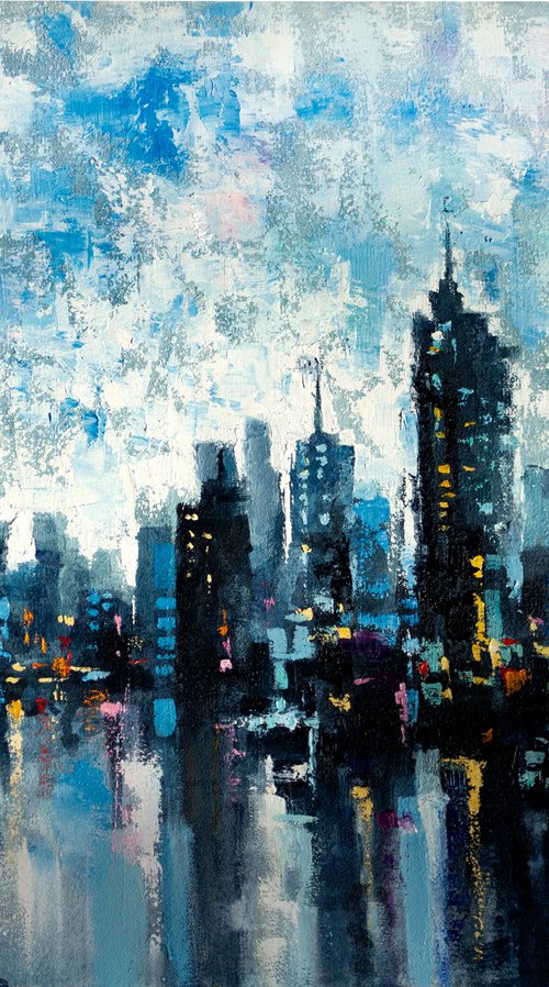 City Reflection by Aleksandr Neliubin