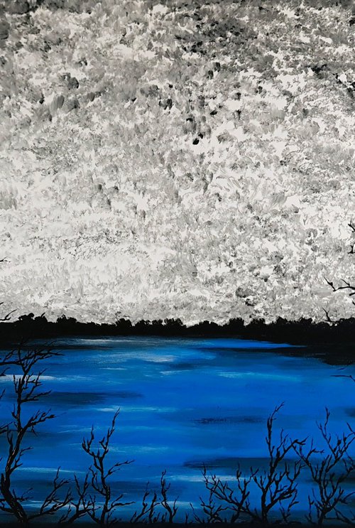 Blue lake 6 by Daniel Urbaník