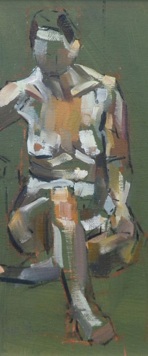 Female Nude -Life Study No 5 by Ian McKay