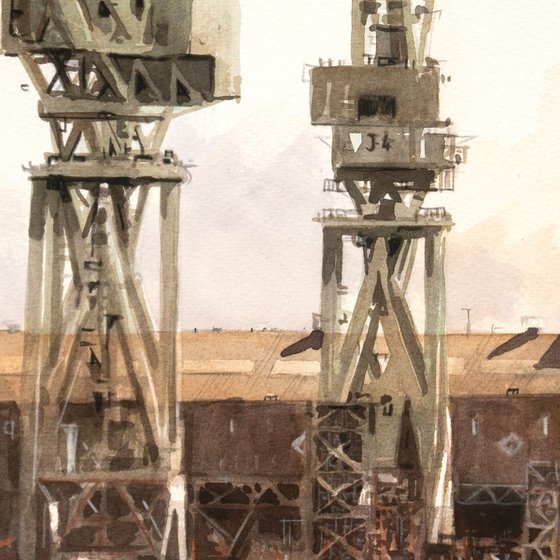 Shipyard Cranes