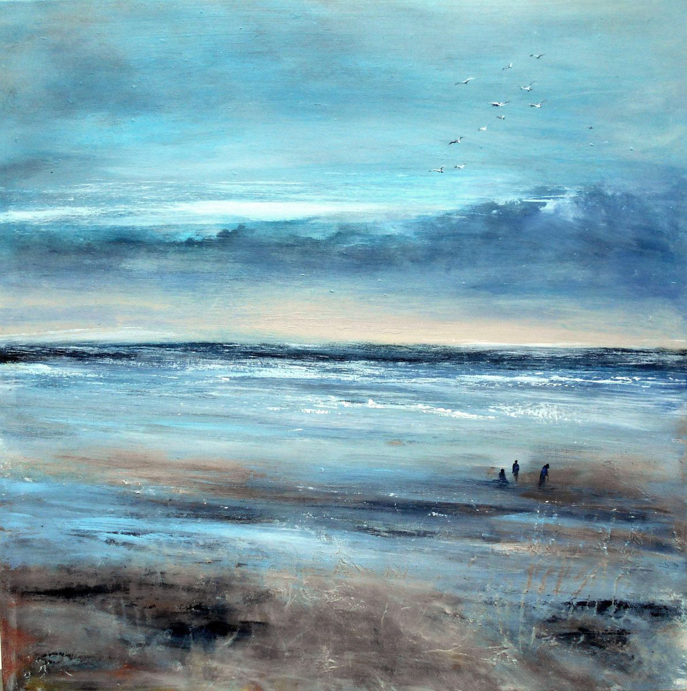 The Shell Seekers Viii By Maxine Anne Martin Artfinder