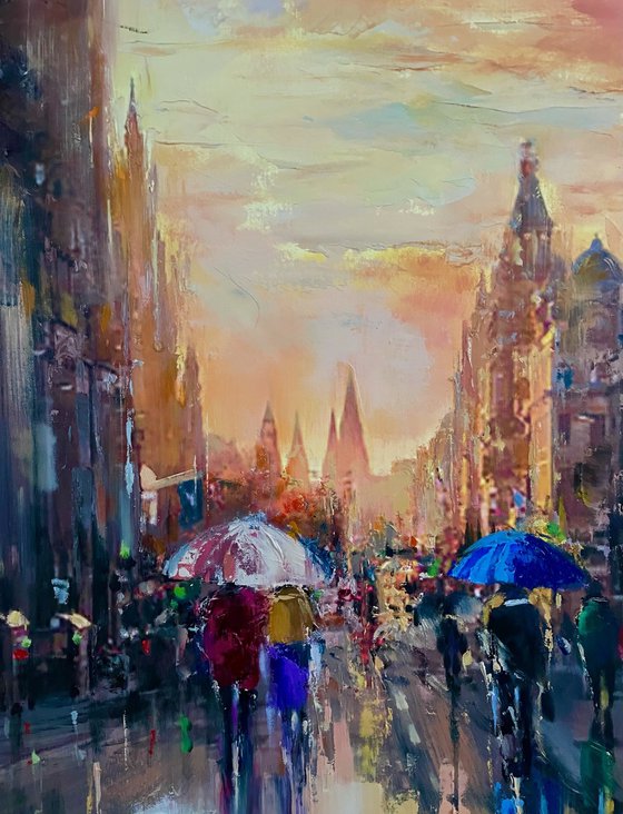 After Rain in Edinburgh