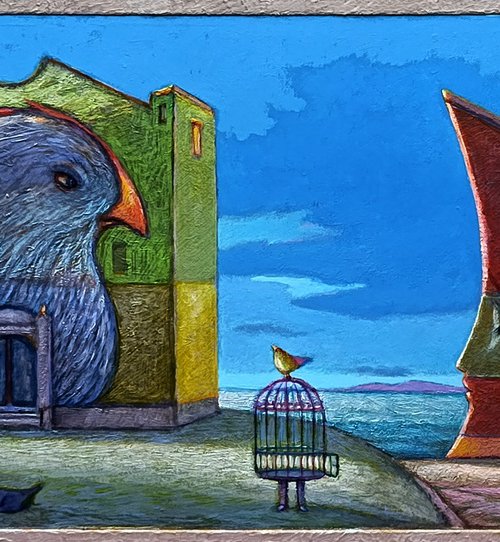 THE PORT OF MIGRATORY DREAMS by Carlo Salomoni