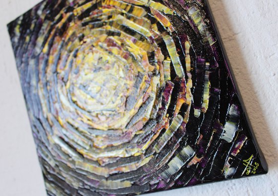 Small yellow-purple burst