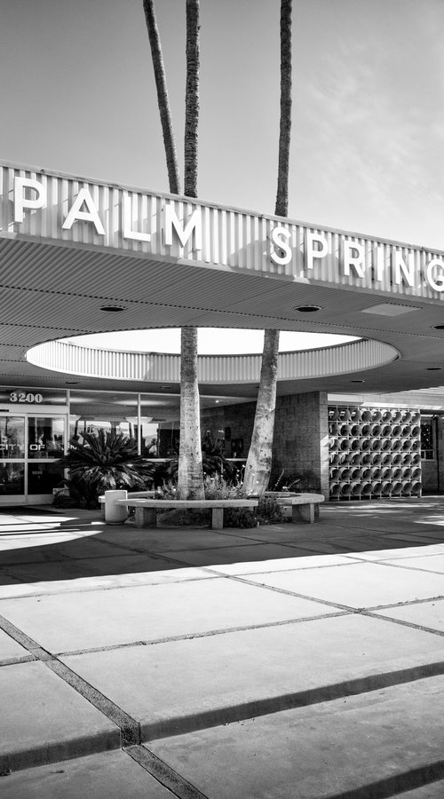 PALM SPRINGS CITY HALL III by Harv Greenberg