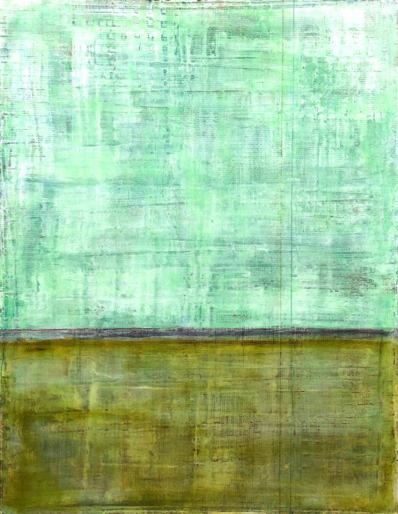 Greens Of Contrast (30x40in)