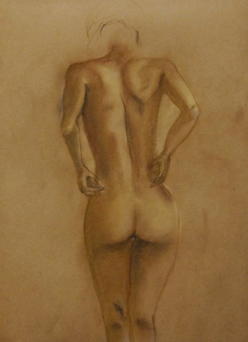 Nudes. Craft series. 04 by Gennadi Belousov