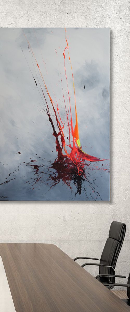 Luminous Bursts VI by Ansgar Dressler
