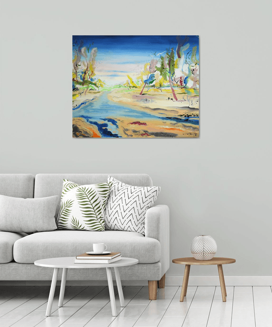 Morning in the river