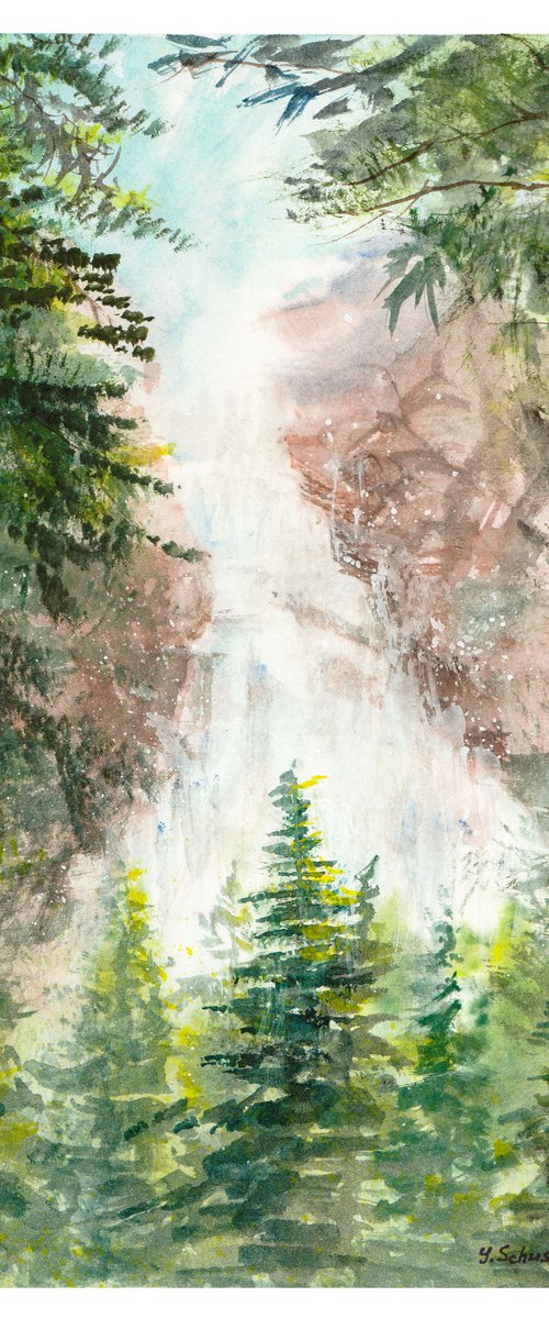 In the heart of the forest by Yulia Schuster